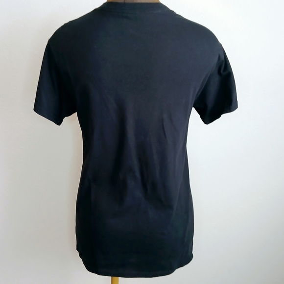 Captain Marvel Graphic Tee Unisex "Rosie The Riveter" Black Short Sleeve - Picture 3 of 7